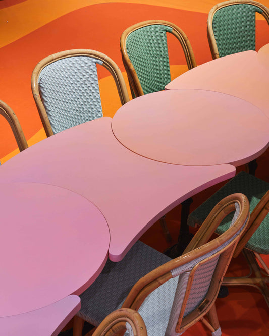 L'art de la couleur dans le mobilier en rotin