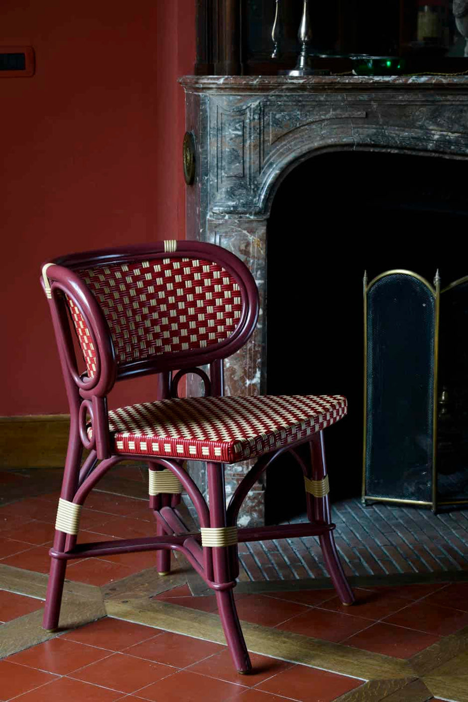 Aménager une cuisine avec du mobilier en rotin Maison Louis Drucker