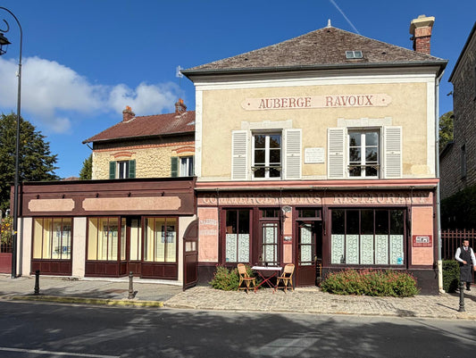 Façade de l'Auberge Ravoux à Auvers-sur-Oise, dernière demeure de Vincent van Gogh — Maison Louis Drucker