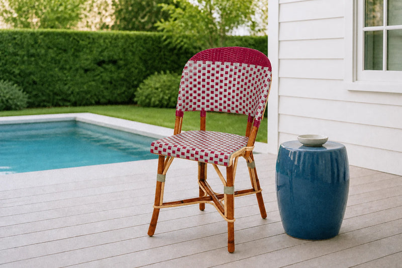 Hamptons modernist pool deck