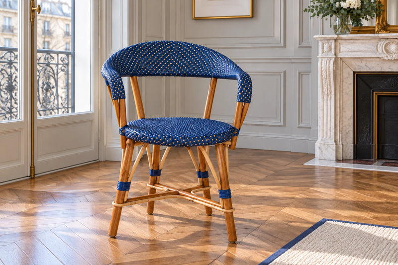 Salon haussmannien, parquet point de Hongrie