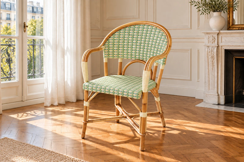 Salon haussmannien, parquet point de Hongrie