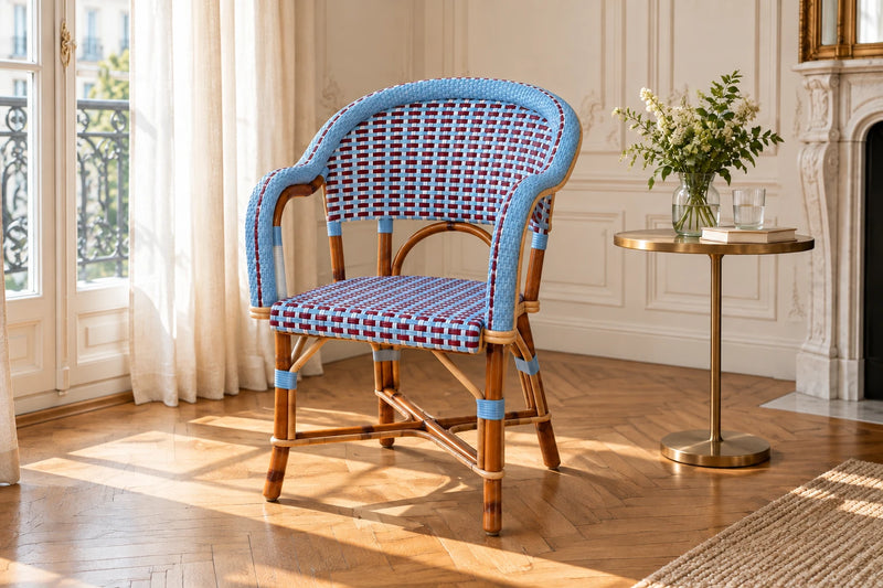 Salon haussmannien, parquet point de Hongrie