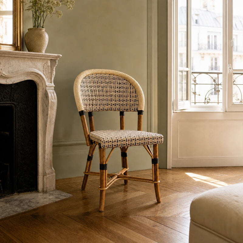 Salon haussmannien, parquet point de Hongrie