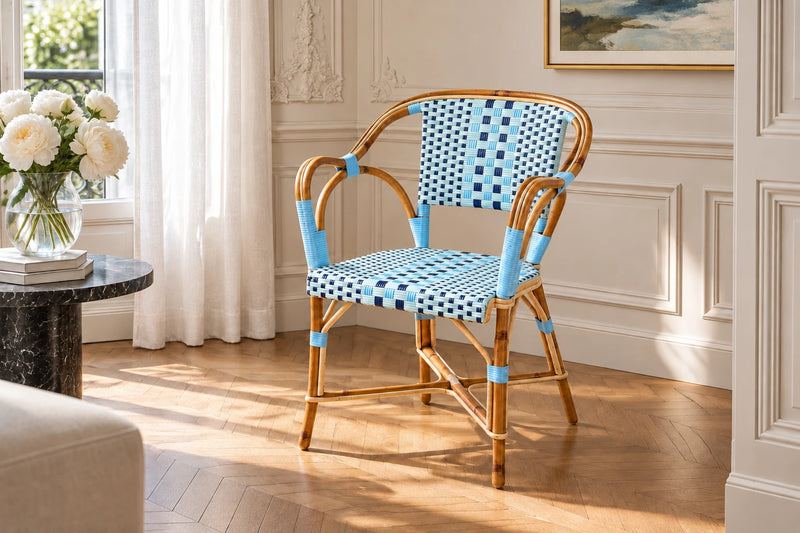 Salon haussmannien, parquet point de Hongrie