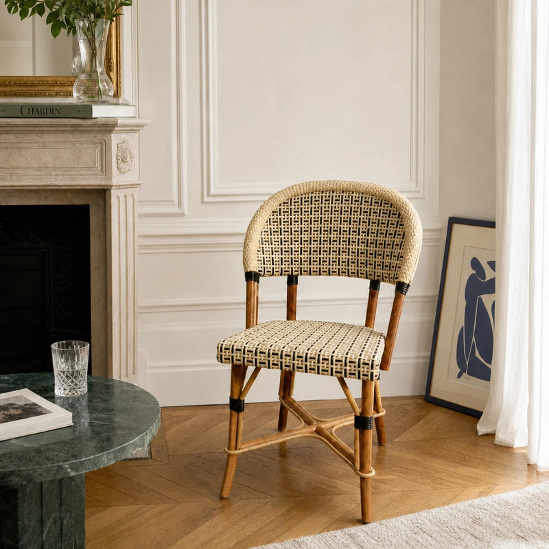 Salon haussmannien, parquet point de Hongrie