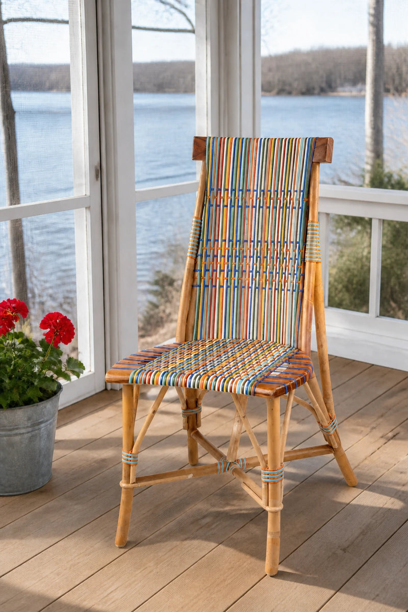 Lake house screened porch