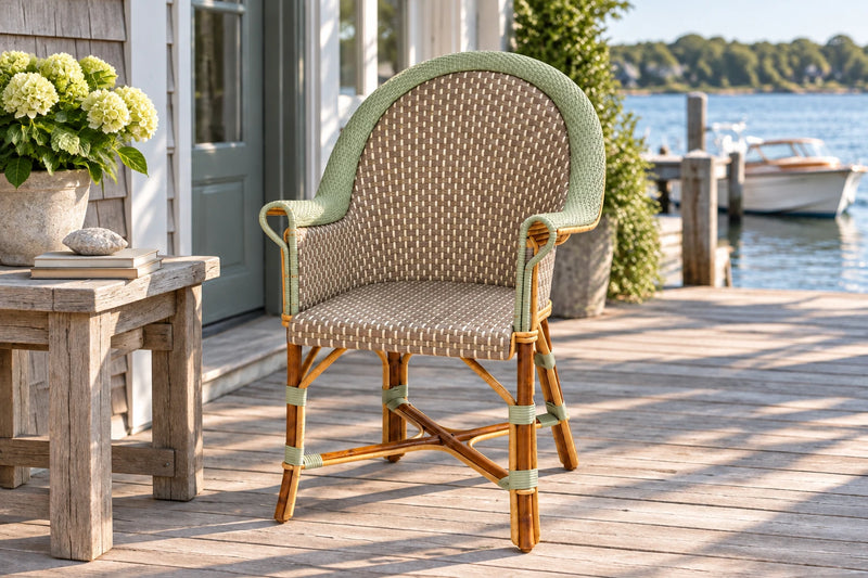 Long Island boathouse deck