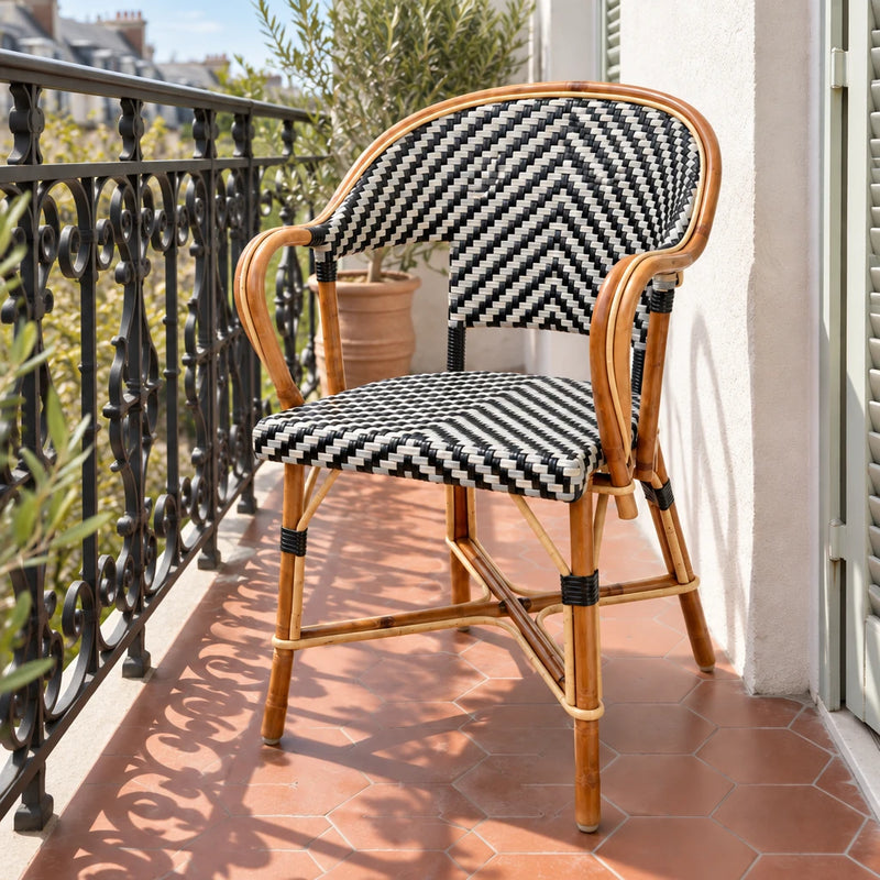 Balcon filant, garde-corps fonte