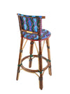 Stool with backrest