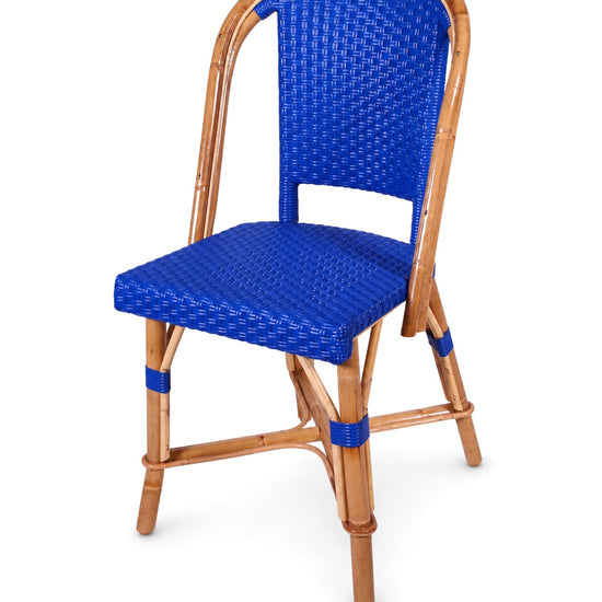 Rotin/Bleu royal