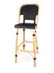 Rotin / Chaillot HT Noir bordure synthétique