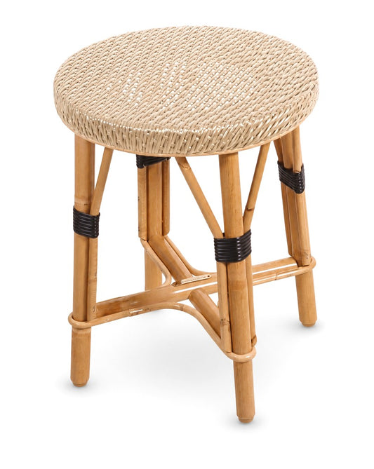 Round low stool - Stool Black