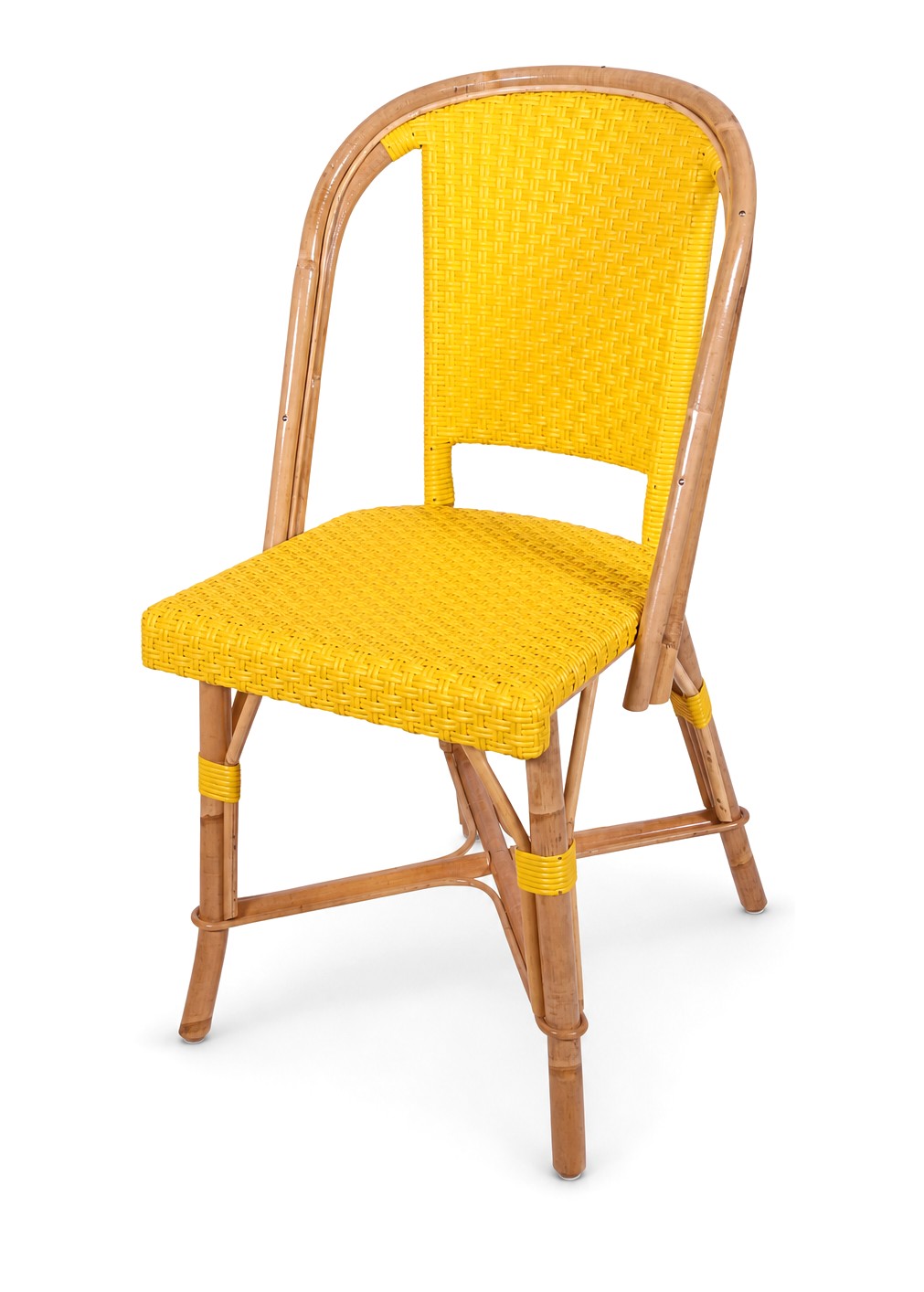 Rotin/Jaune vif