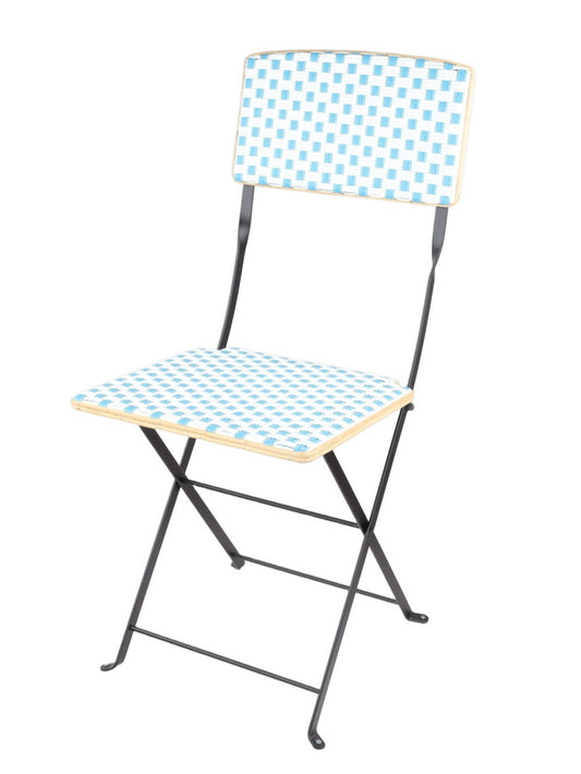 Tuileries - chaise pliante - Tuileries Bleu Lagon