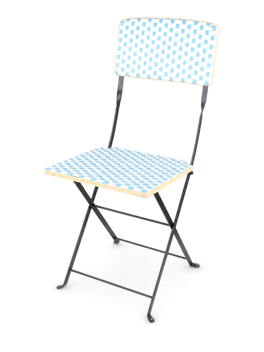 Tuileries - chaise pliante - Tuileries Bleu Lagon