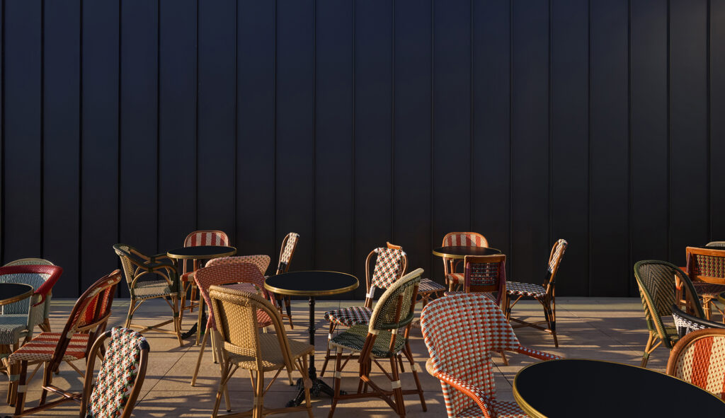 mobilier en rotin exterier